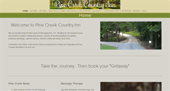 Desktop Screenshot of pinecreeklodge.com